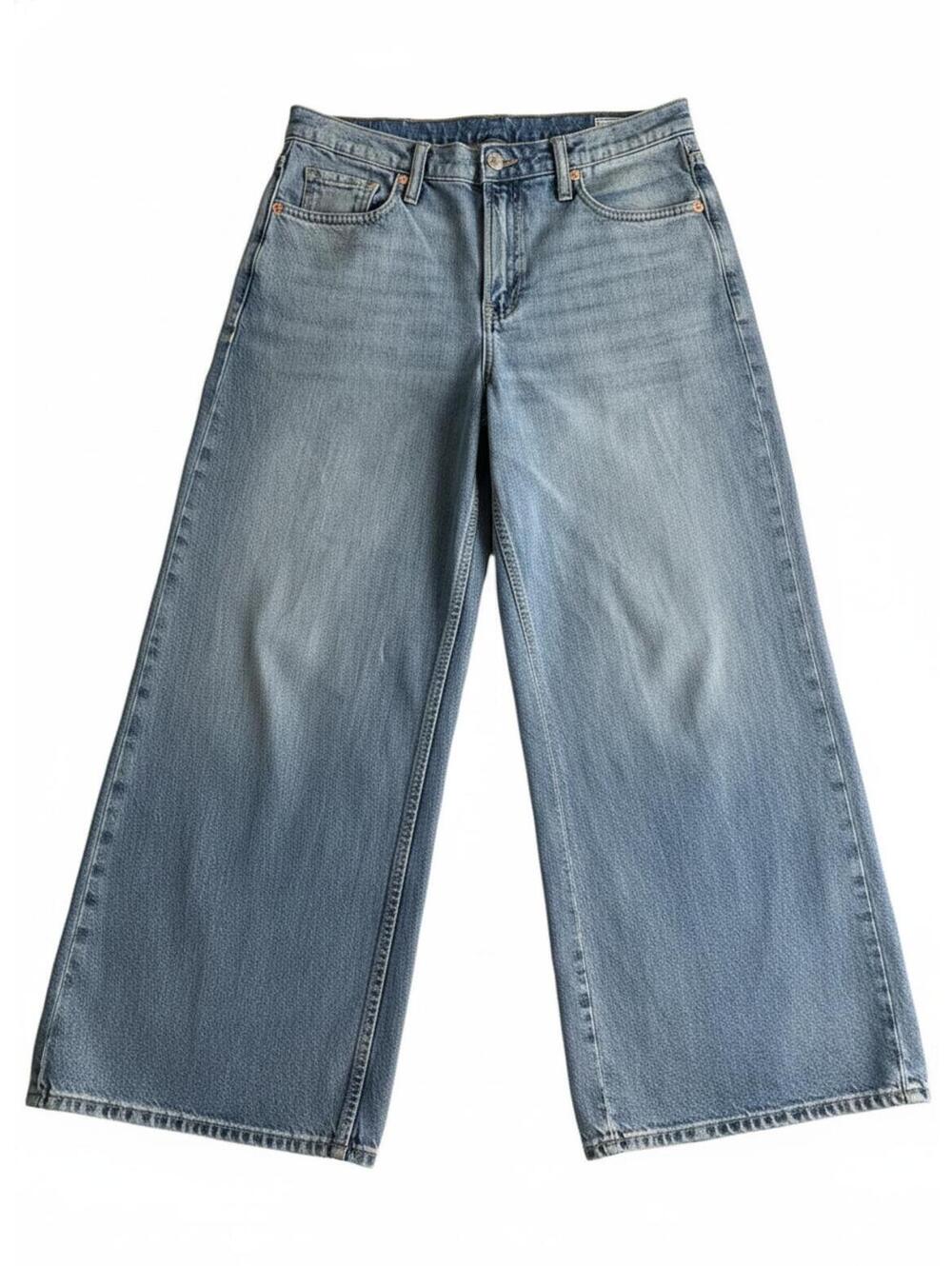 GAP Baggy Mid Rise Ultrasoft Denim Jeans Size 29 Petite